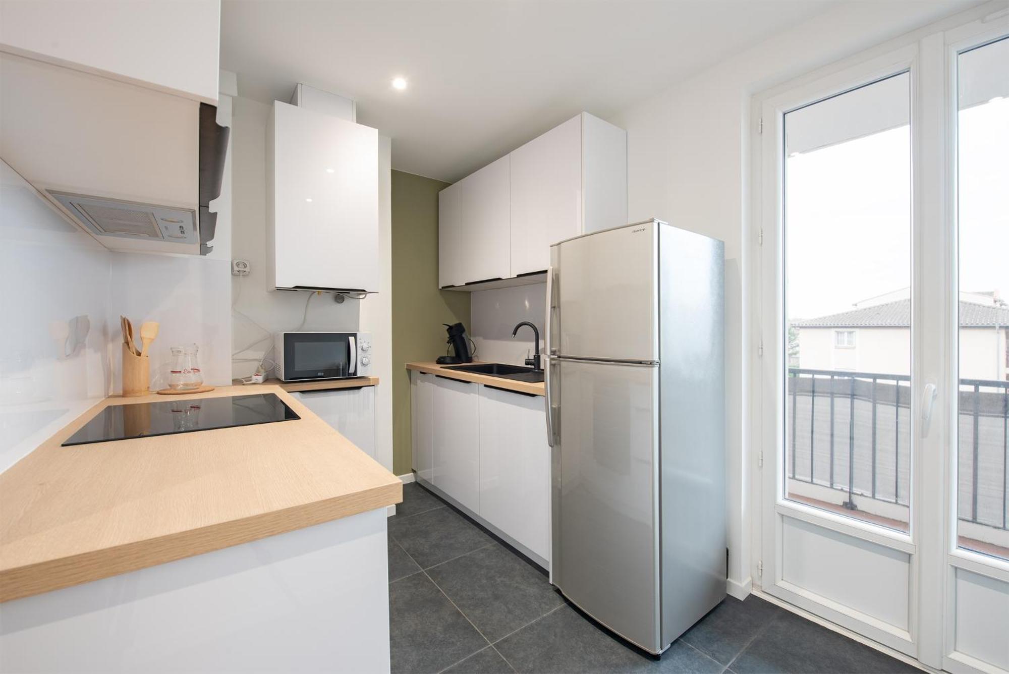 Spacieux T3 Avec 2 Parkings Gratuits Et 2 Balcons Toulouse Dış mekan fotoğraf